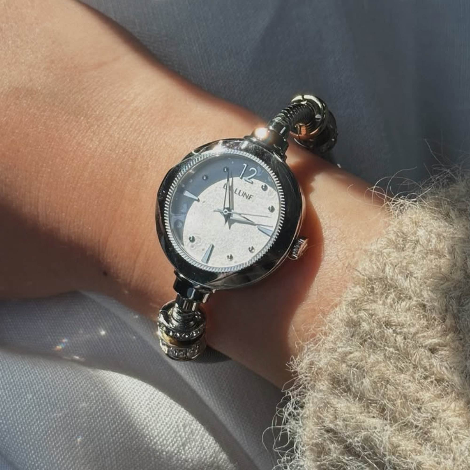 Silver 1886 Eclipse Vintage Watch