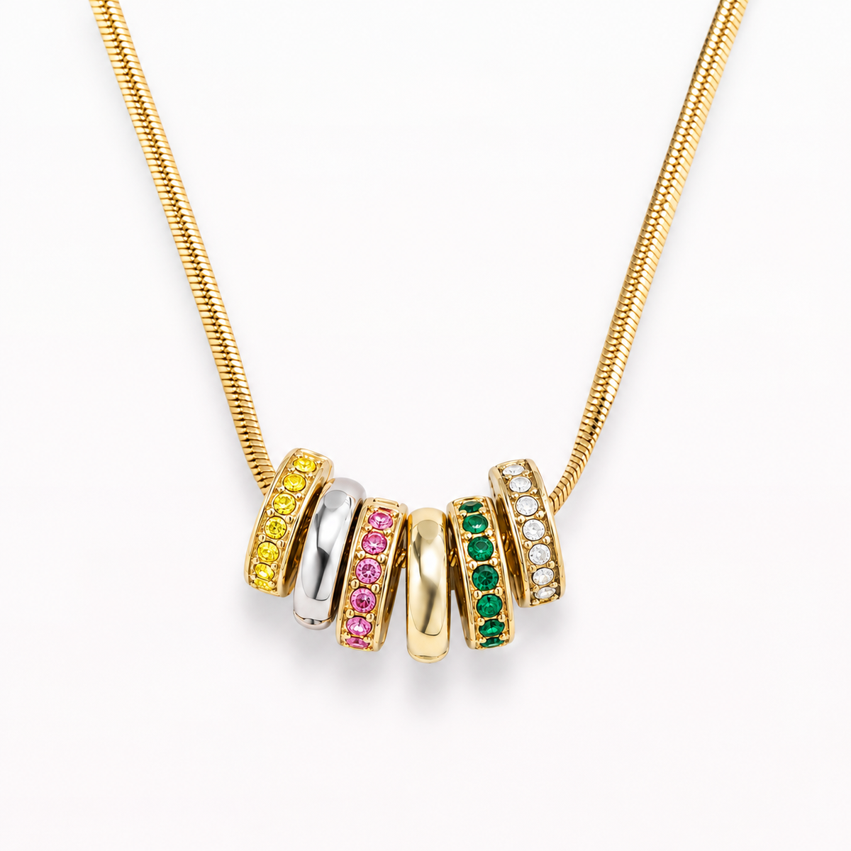 Solar Necklace + Astroid Charm Set