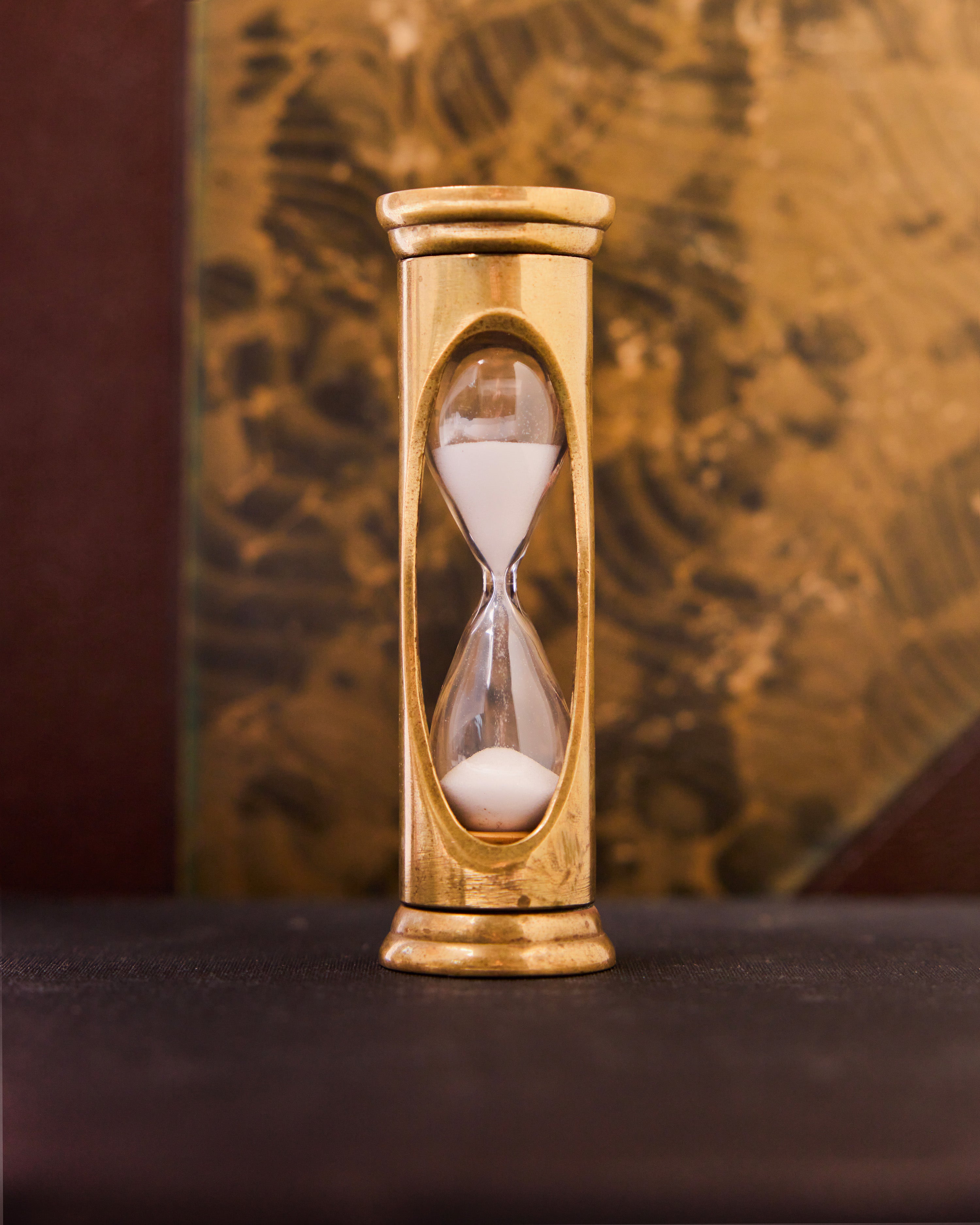 3-Minute Bronze Hourglass