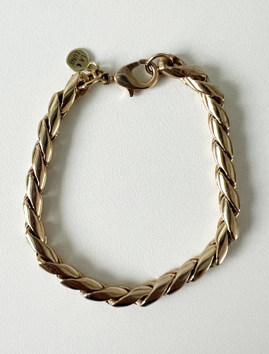 Moon Phase Chain Upcycled Luxury Bracelet