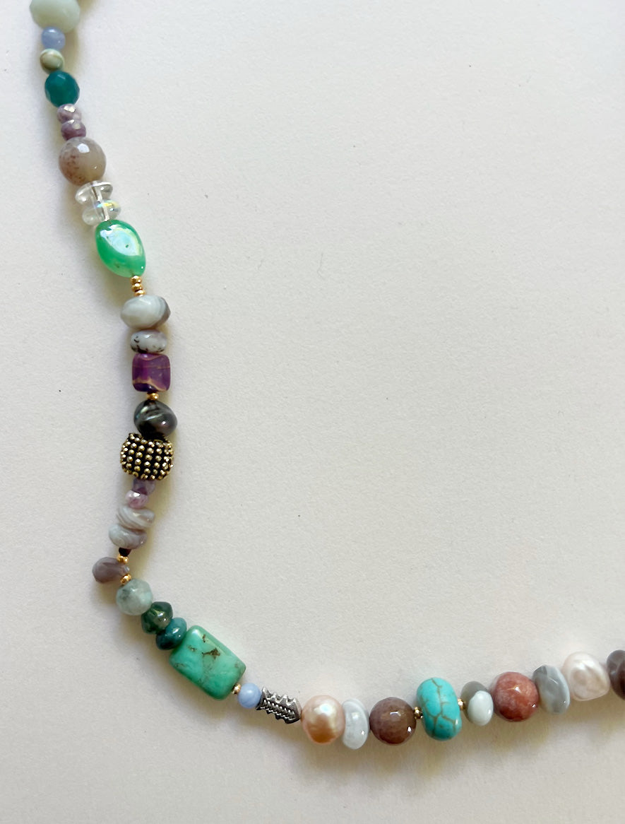 Stargaze Upcycled Convertible Necklace + Bracelet